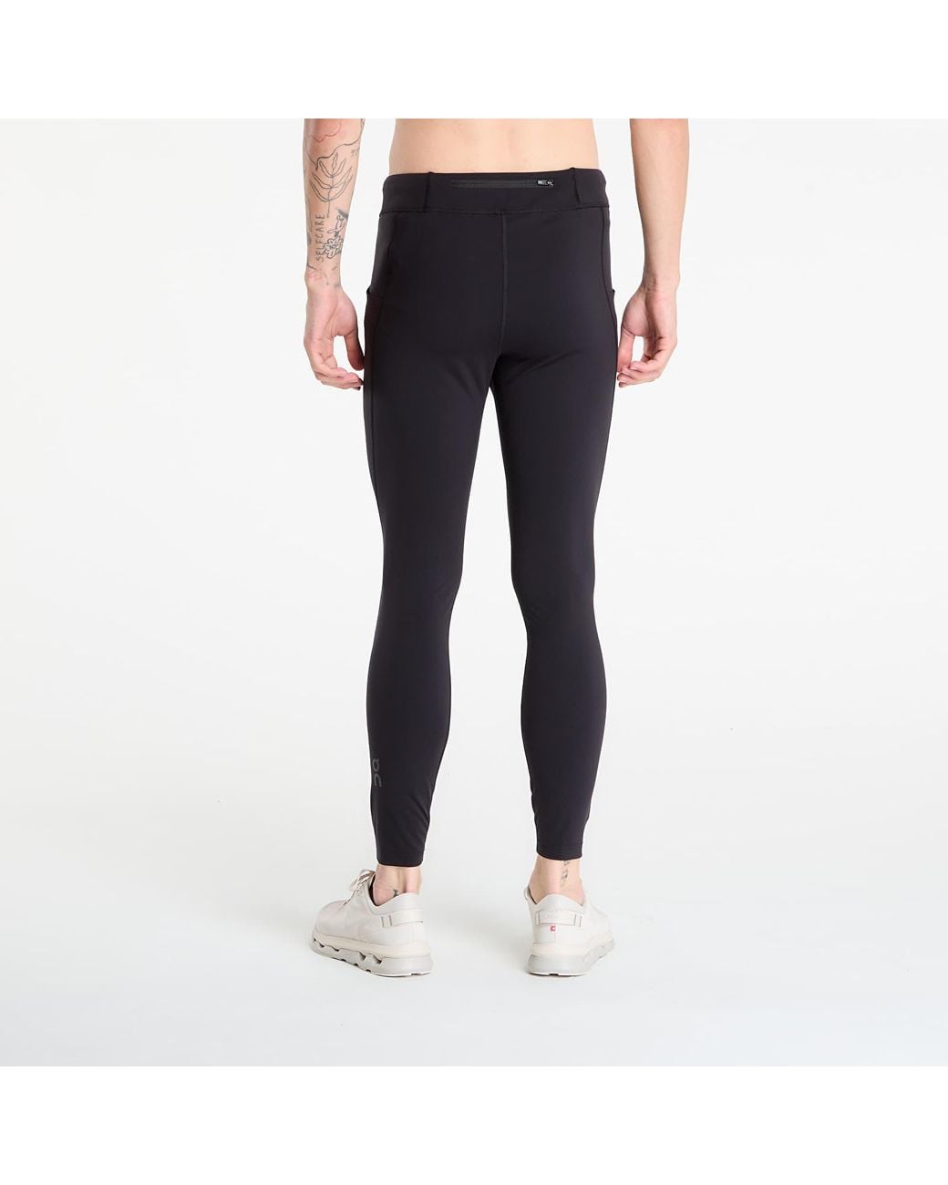 On Shoes Blue Pants Performance Tights for men