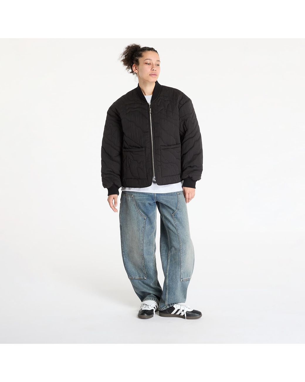 Giacca Lining Quilted Jacket di FTSHP in Black