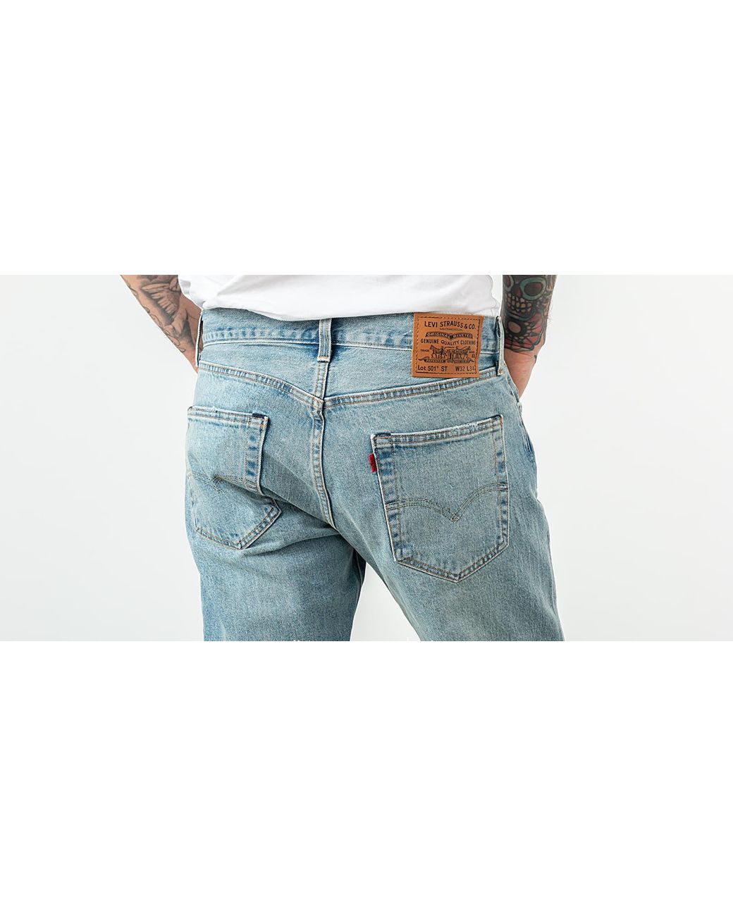 Levi's® x Justin Timberlake 501 Slim Taper Jeans Light Blue Denim Levi's  pour homme | Lyst