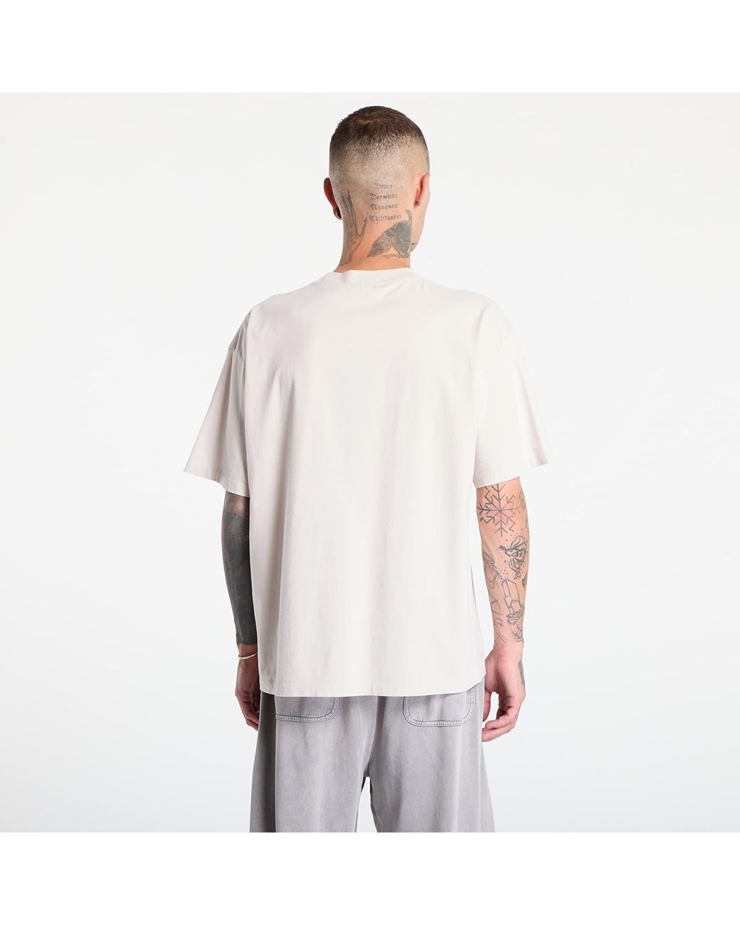 Represent T-Shirt Script Logo T-Shirt in White für Herren