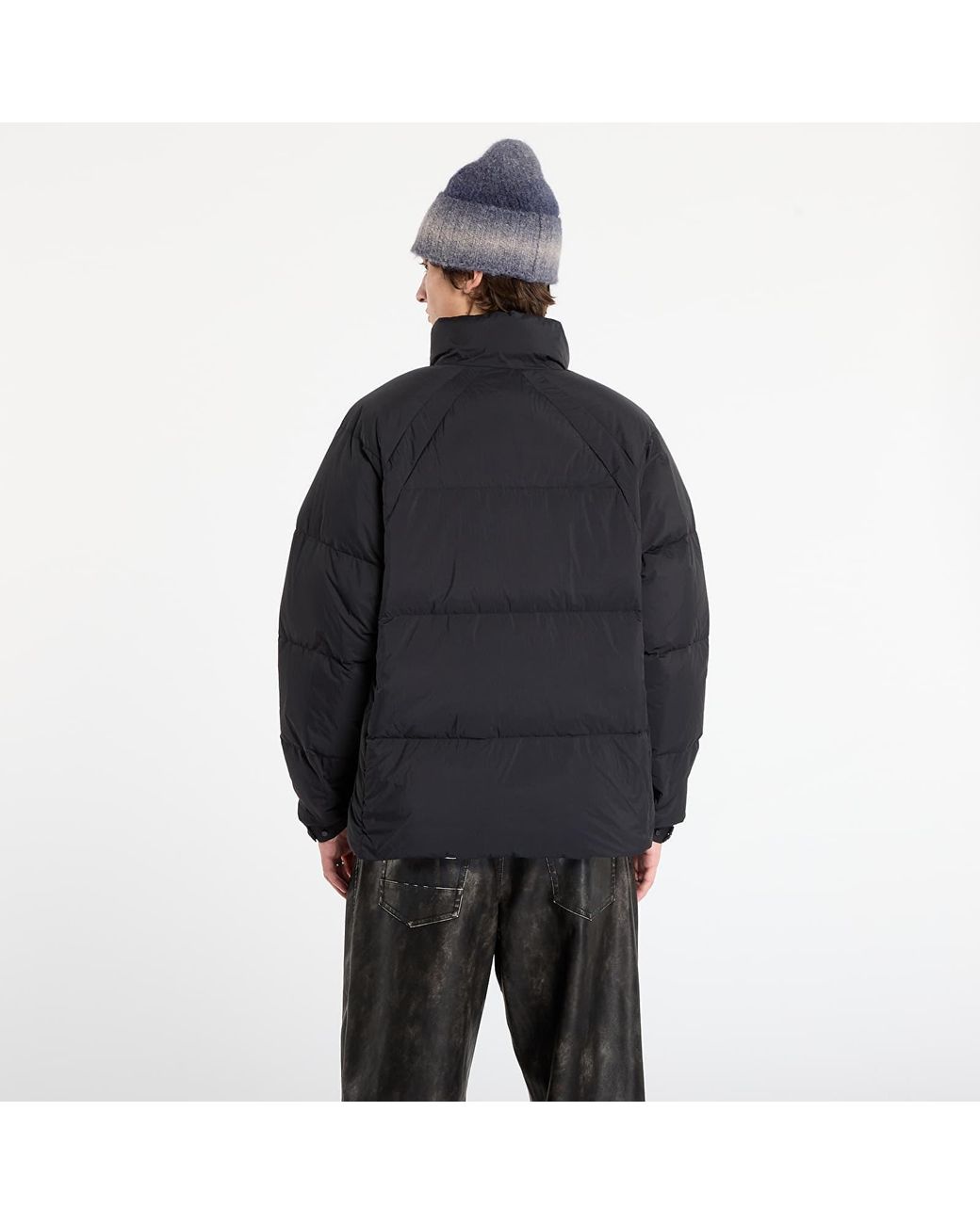 Represent Jas Funnel Neck Puffer in het Black voor heren