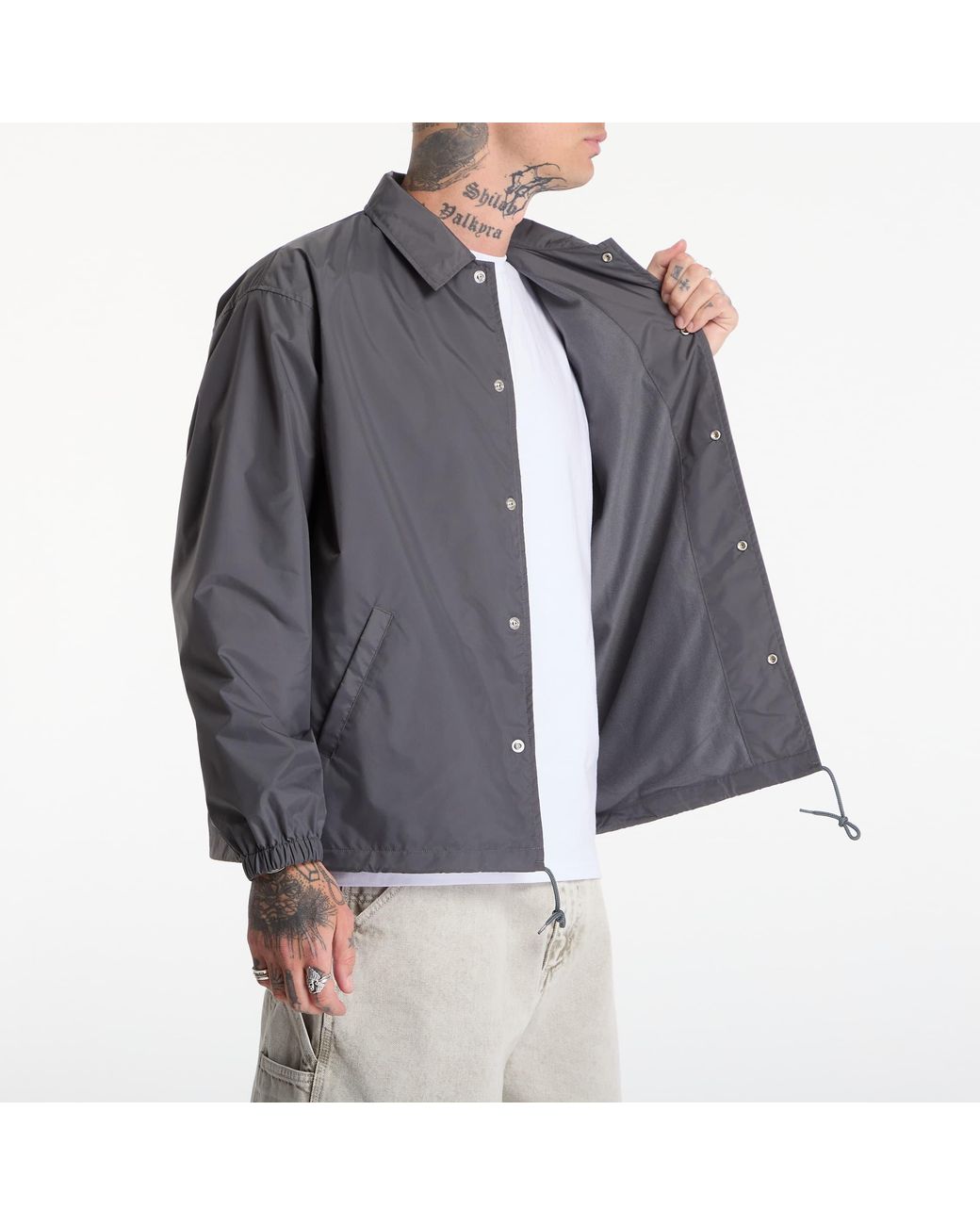 Neighborhood Gray Jacket Windbreaker Jacket-1 for men
