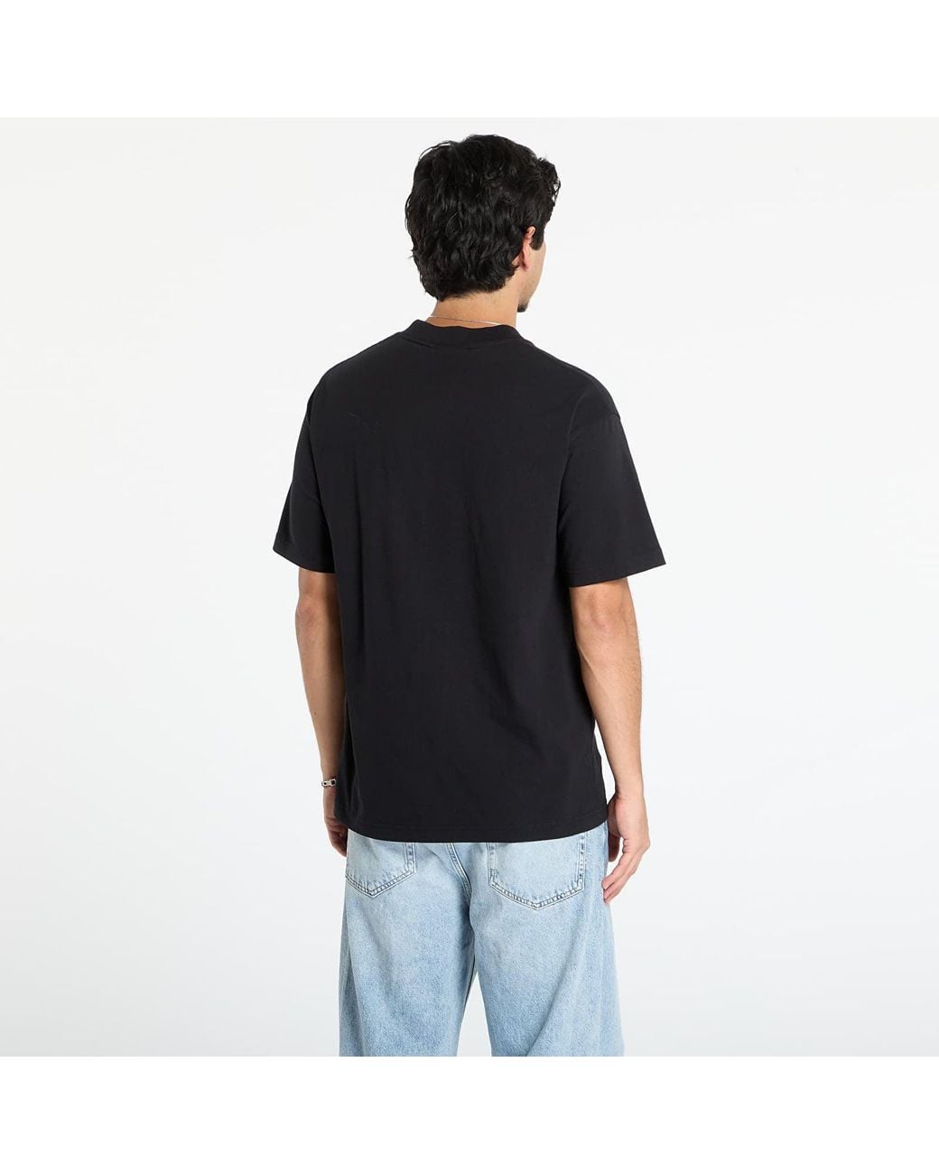 Umbro T-Shirt Basic T-Shirt in het Black voor heren