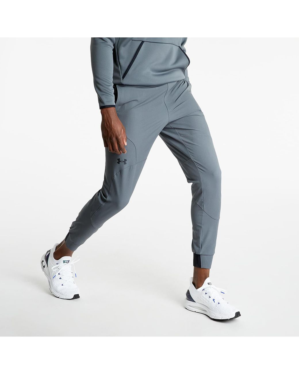 Under Armour Unstoppable Joggers Pitch Gray/ Black voor heren | Lyst NL