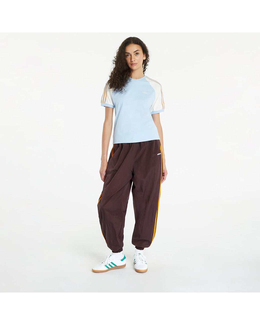 ボトムスその他 adidas 80s track pants brown JC6147 CLOTHING - '80s Track Pants - Brown | adidas Oman