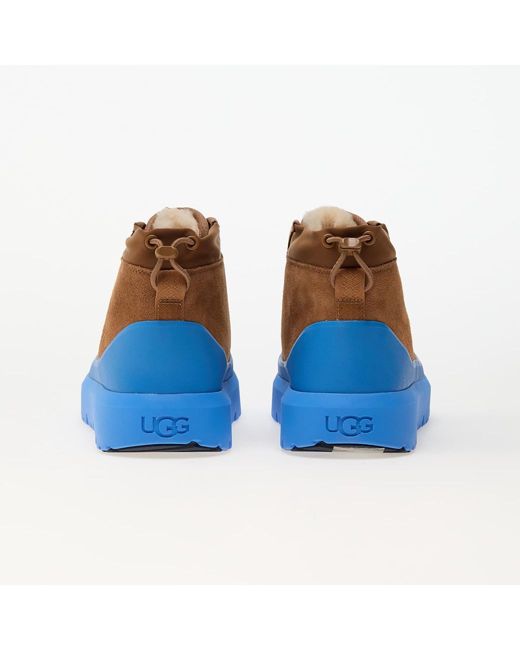 Blue and white neumel uggs deals