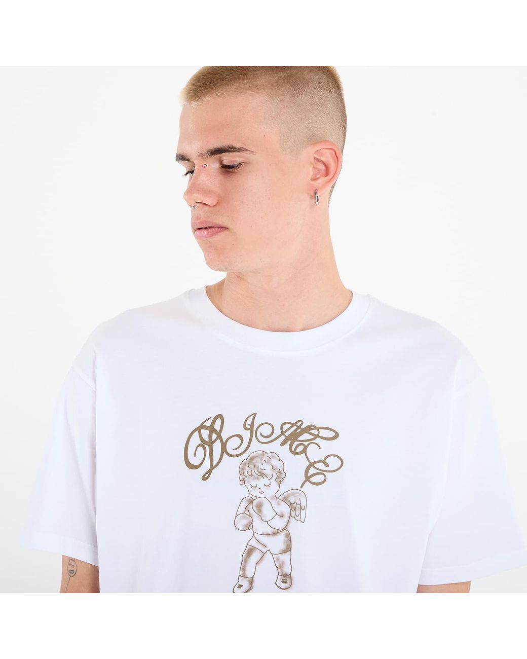 Dime T-Shirt Fighter T-Shirt in het White