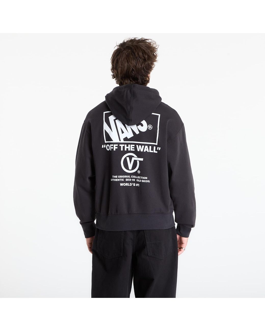 Vans Sweatshirt Stacked Hi Pullover in het Black voor heren