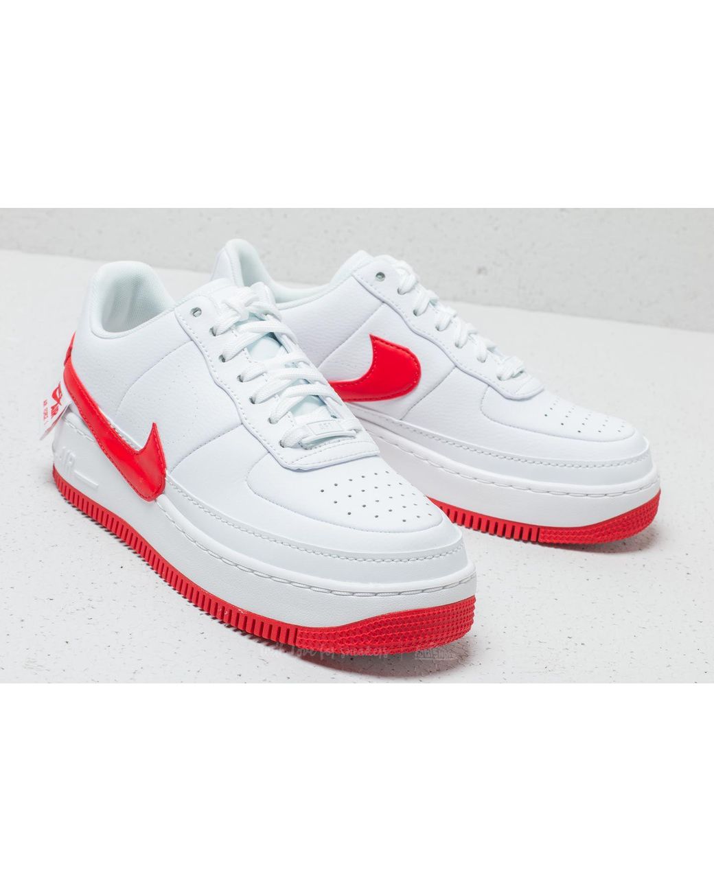 Nike Leather Air Force 1 Jester Xx Wmns White/ University Red | Lyst