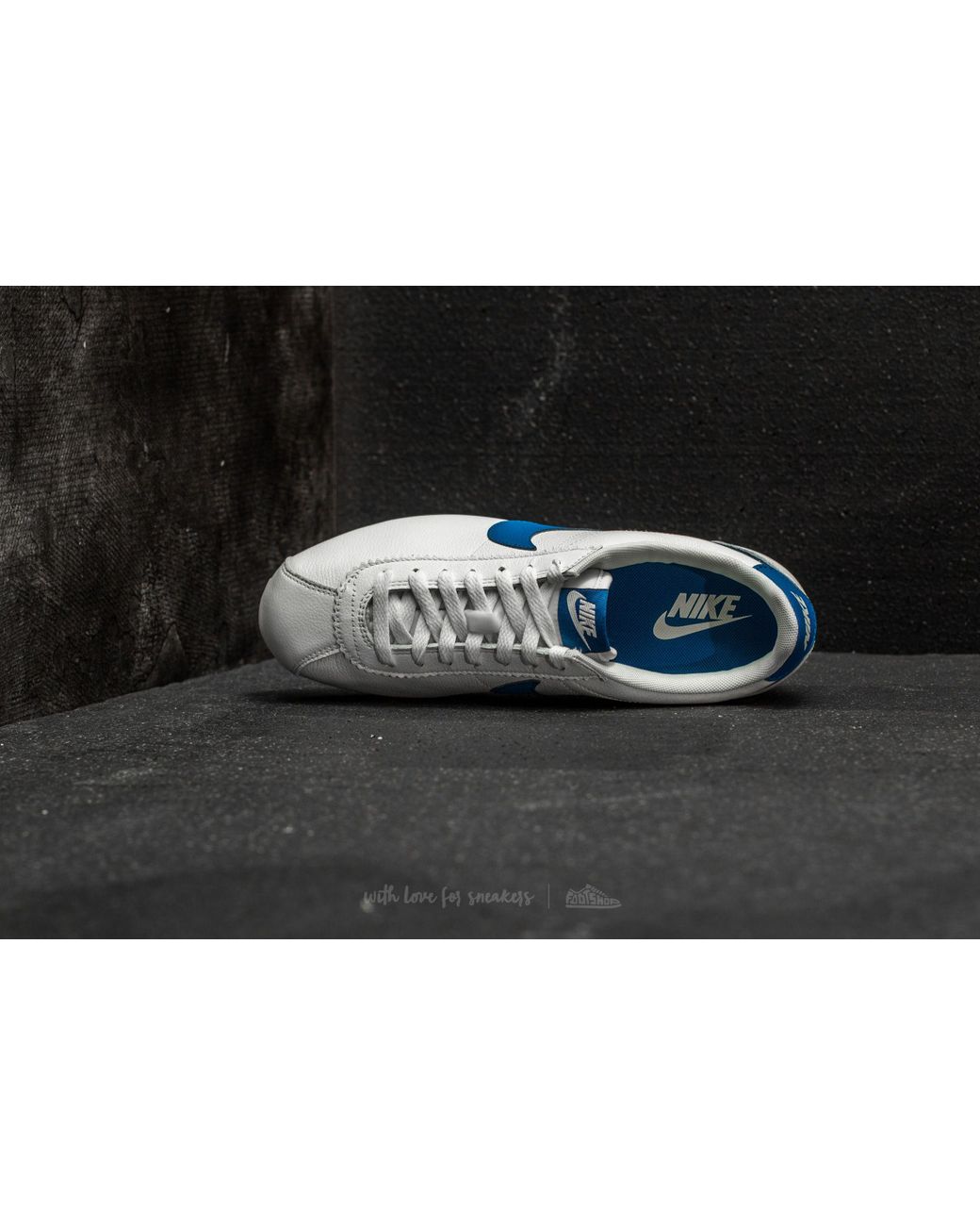Nike Classic Cortez Leather Se Sail/ Blue Jay for Men | Lyst