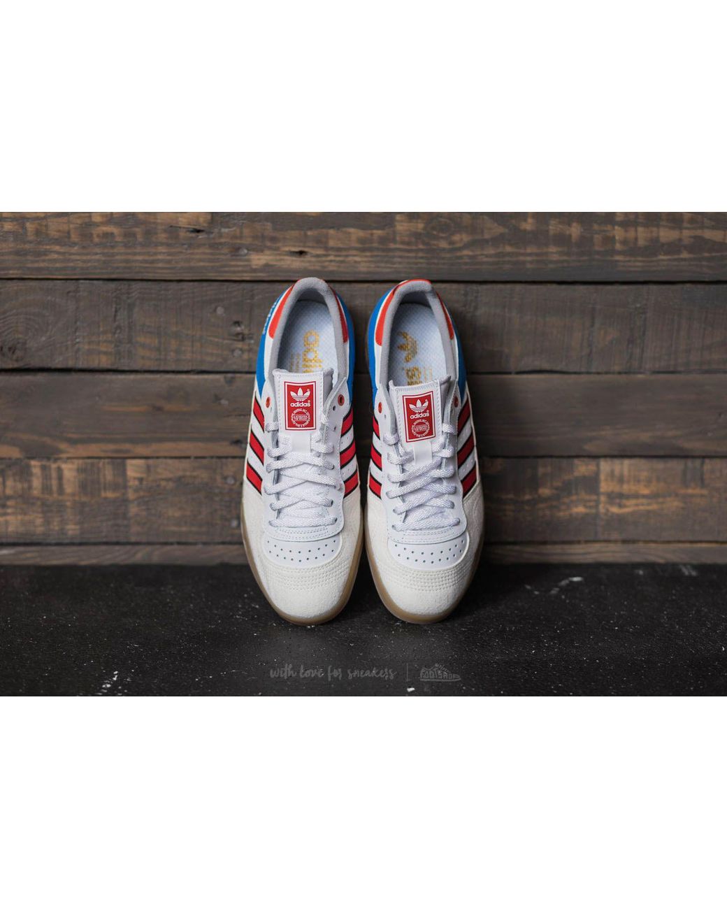 adidas Originals Adidas Handball Top Vintage White/ Trace Red/ Blue Royal  for Men | Lyst