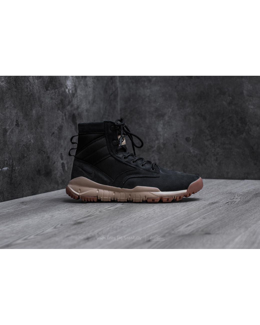 Nike Sfb 6'' Nsw Leather Black/ Black-mushroom for Men | Lyst