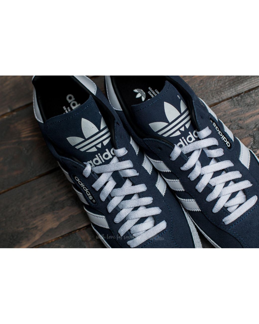 adidas Originals Adidas Samba Super Suede Navy/ Footwear White in Blue for  Men | Lyst