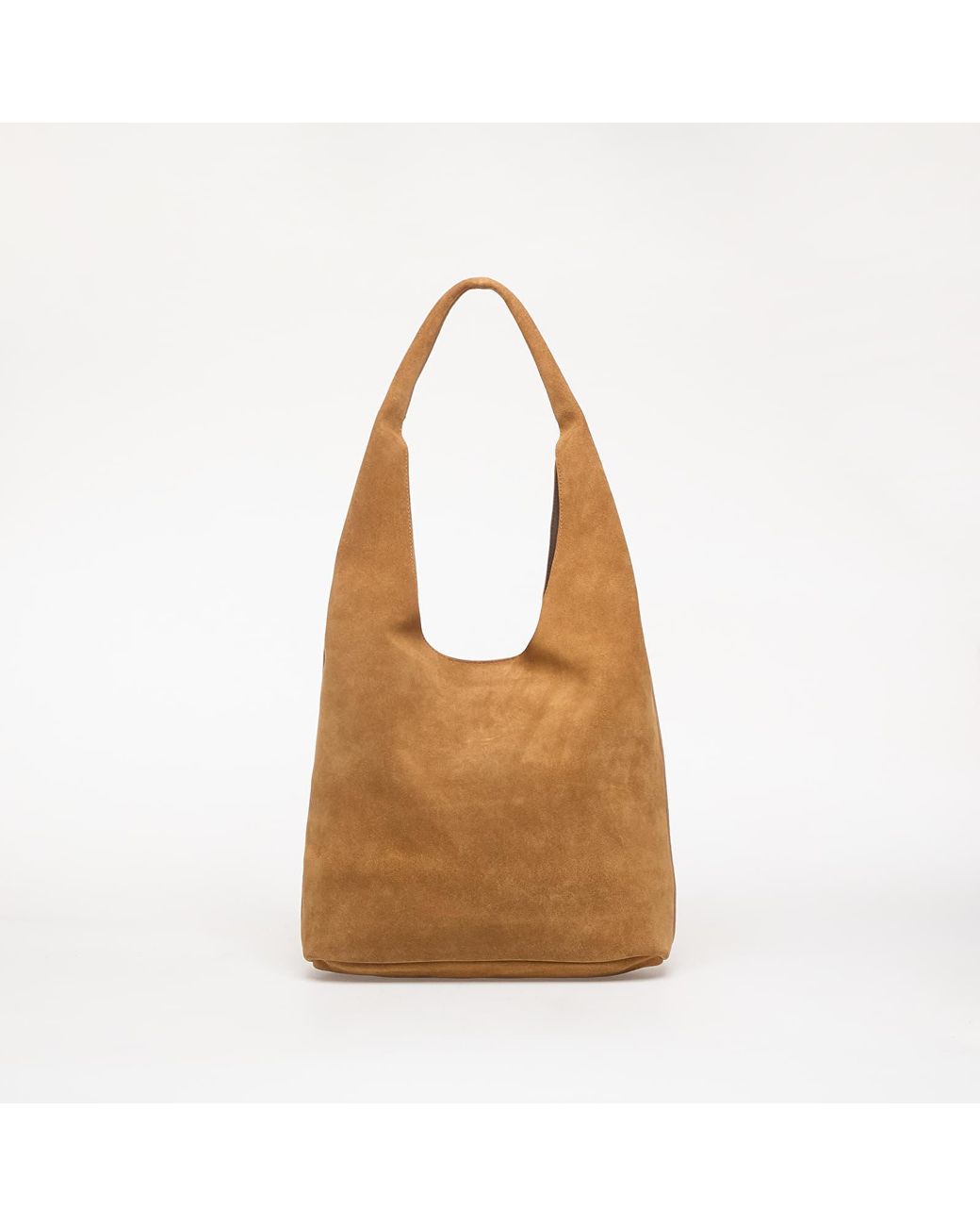 Borsa Slouchy Suede Leather di Calvin Klein in Brown