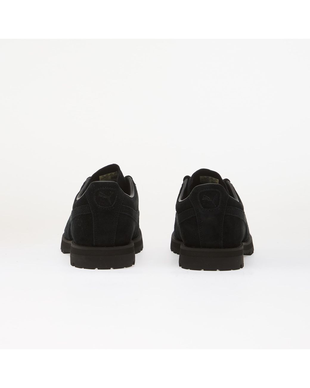PUMA Black Sneakers Suede Vibram