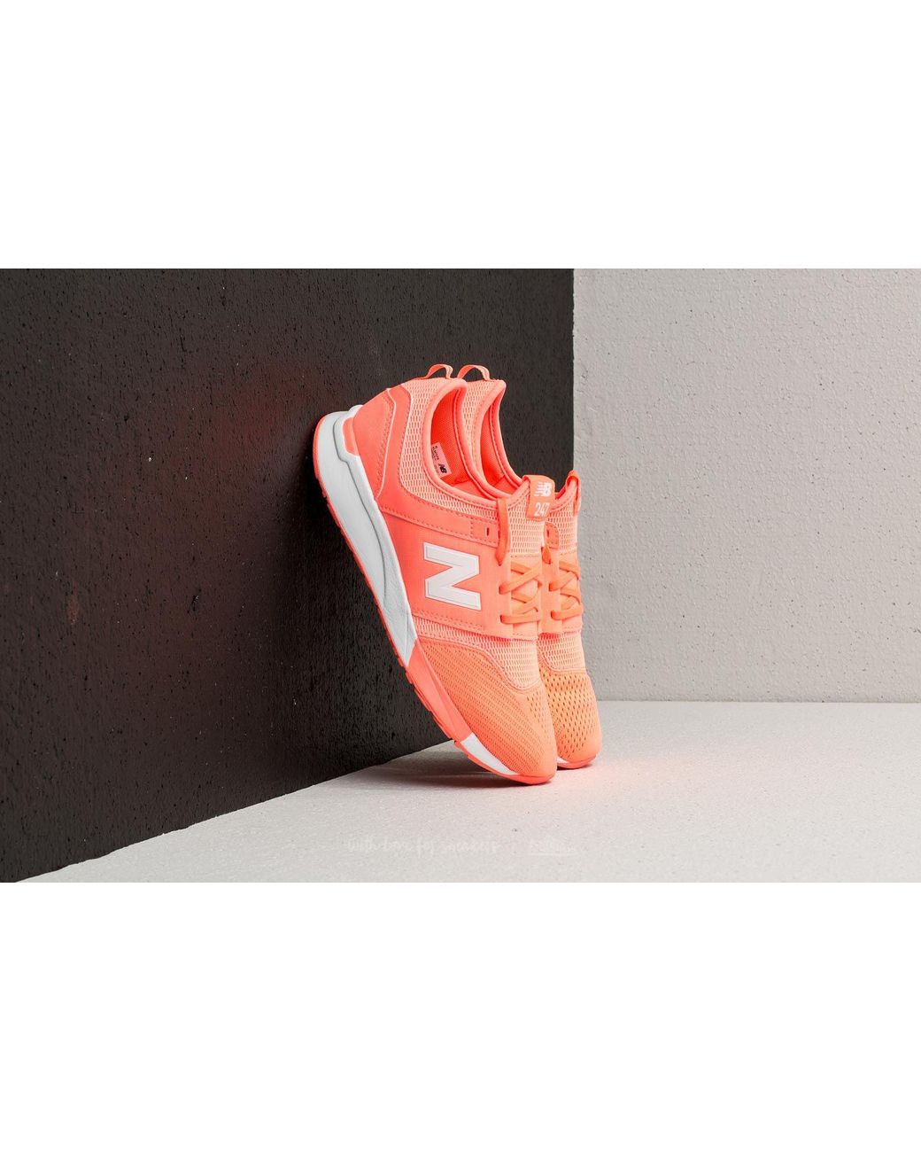 New Balance 247 Neon Orange | Lyst