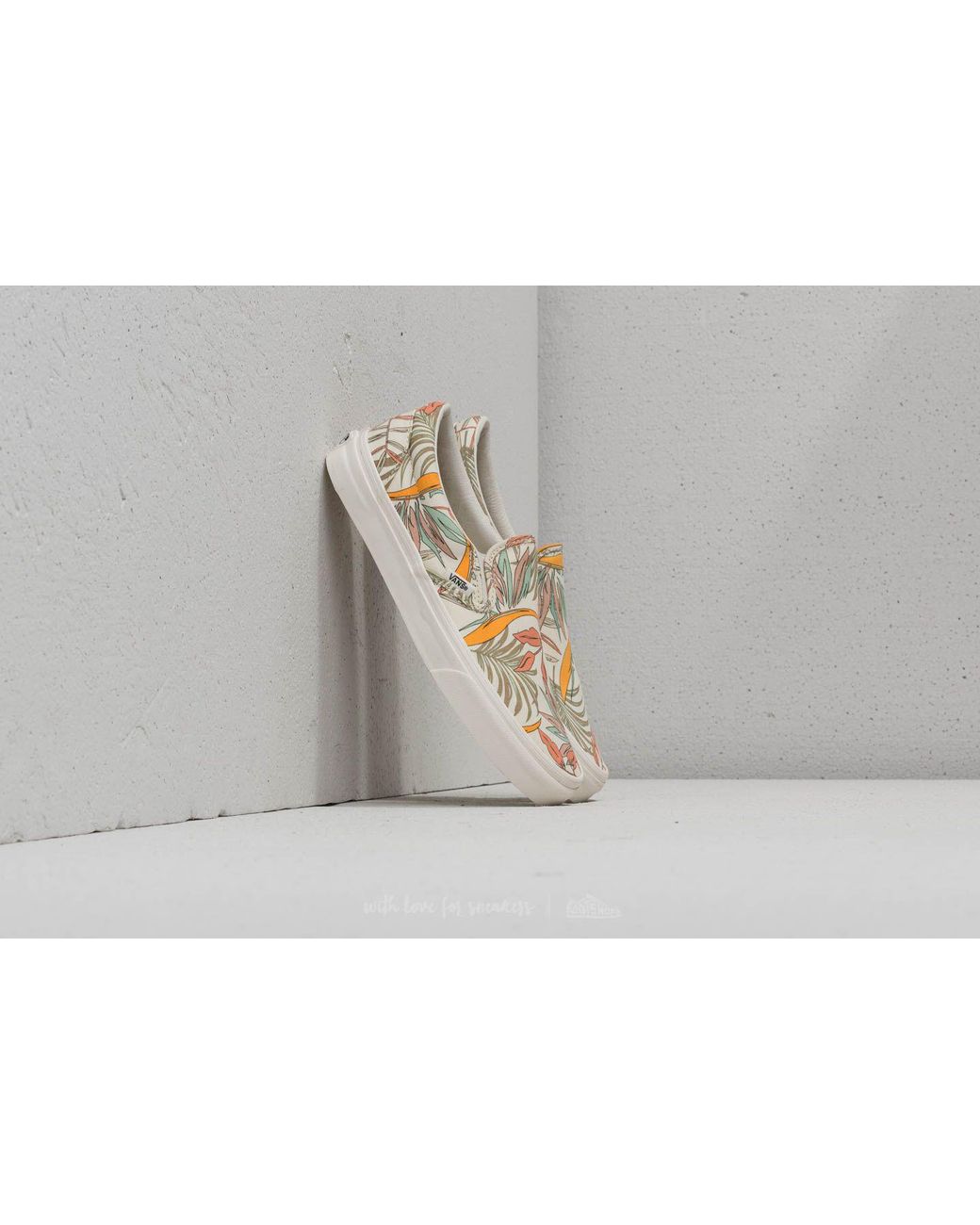 Vans Classic Slip-on (california Floral) Marshmellow | Lyst