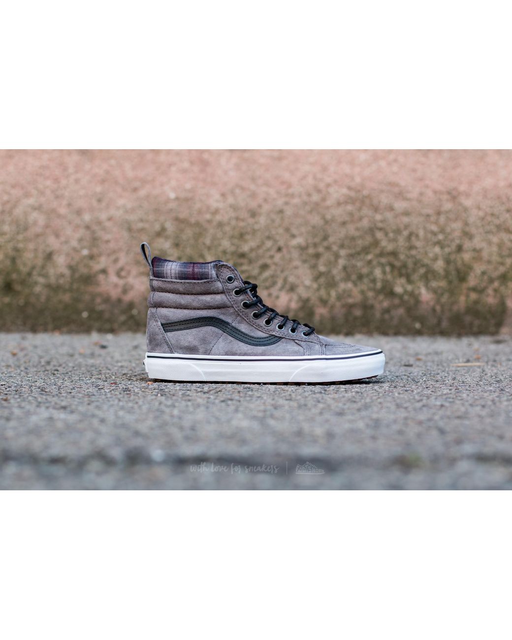 Vans Sk8 hi Mte mte Pewter Plaid for Men Lyst