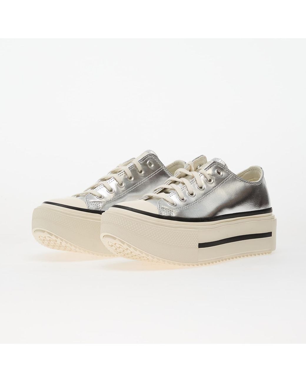 Converse Sneakers Chuck Taylor All Star Lift Double Stack/ Egret/ Eur in het White