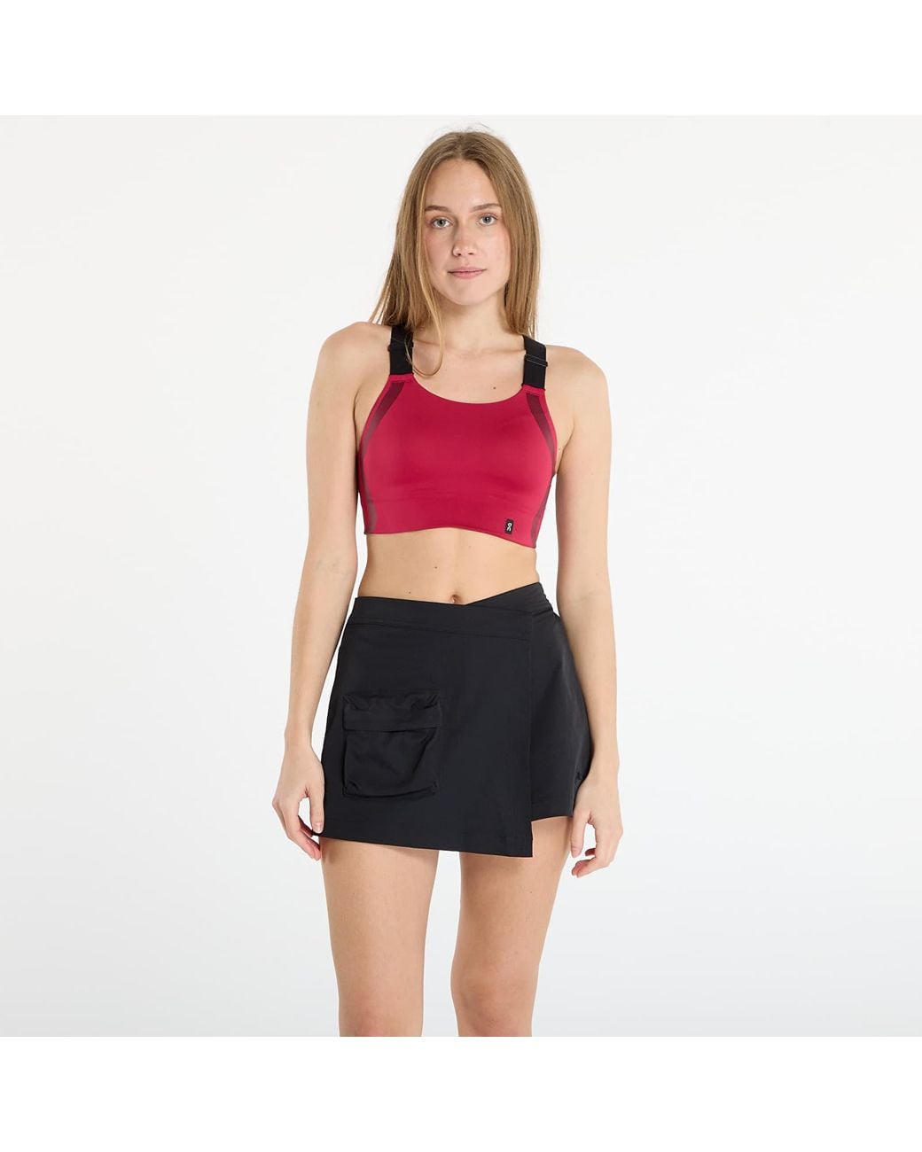 On Shoes Beha Performance Flex Bra Grenadine in het Red