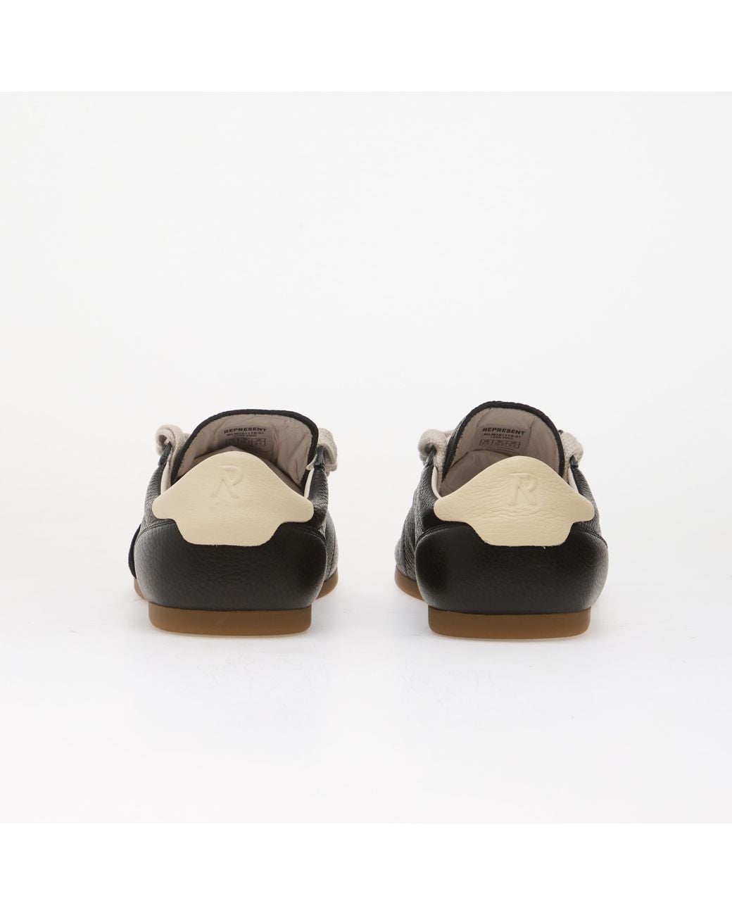 Sneakers Low-Pro Leather di Represent in Black da Uomo