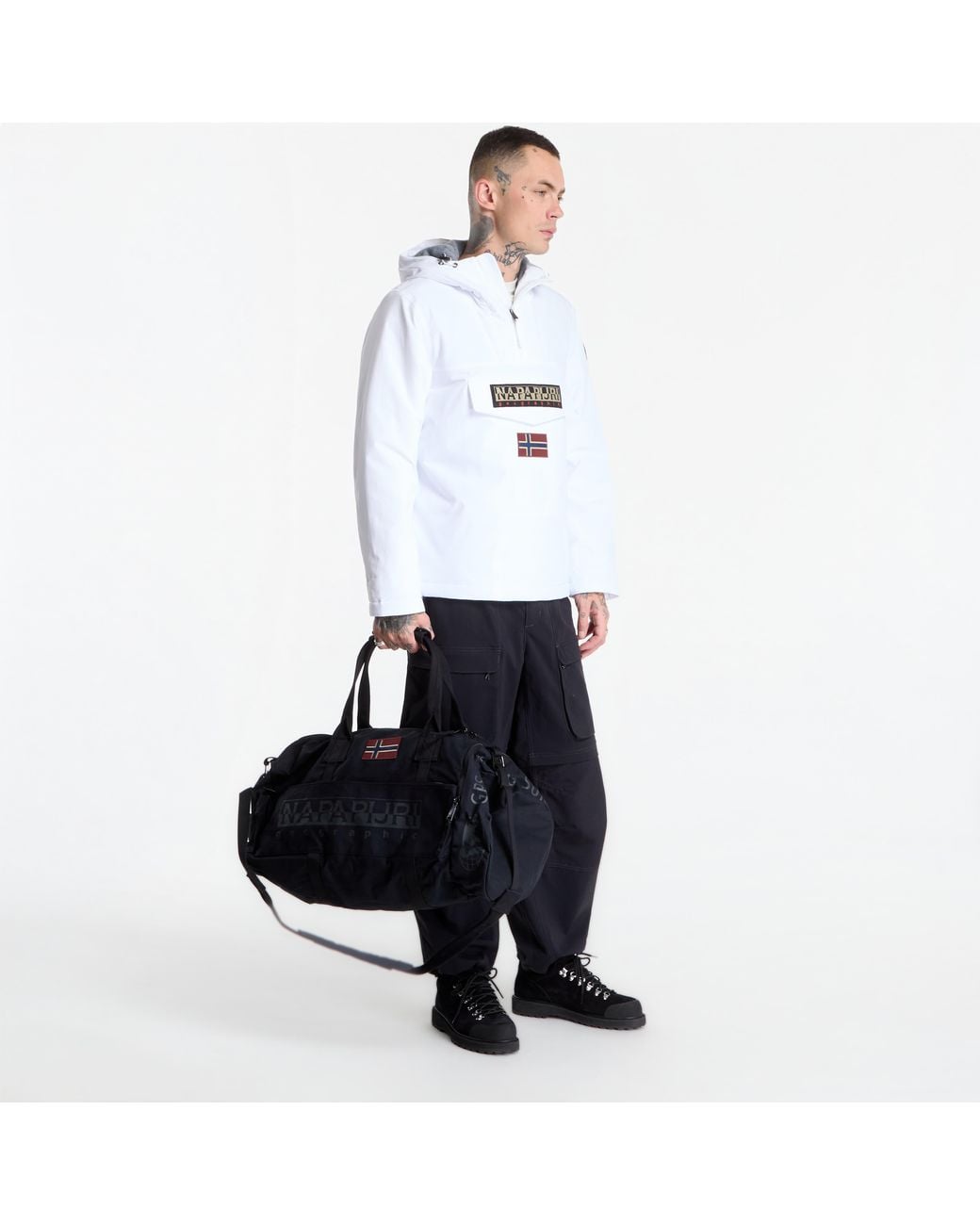 Napapijri Jas Rainforest Winter 3 Jacket in het White voor heren
