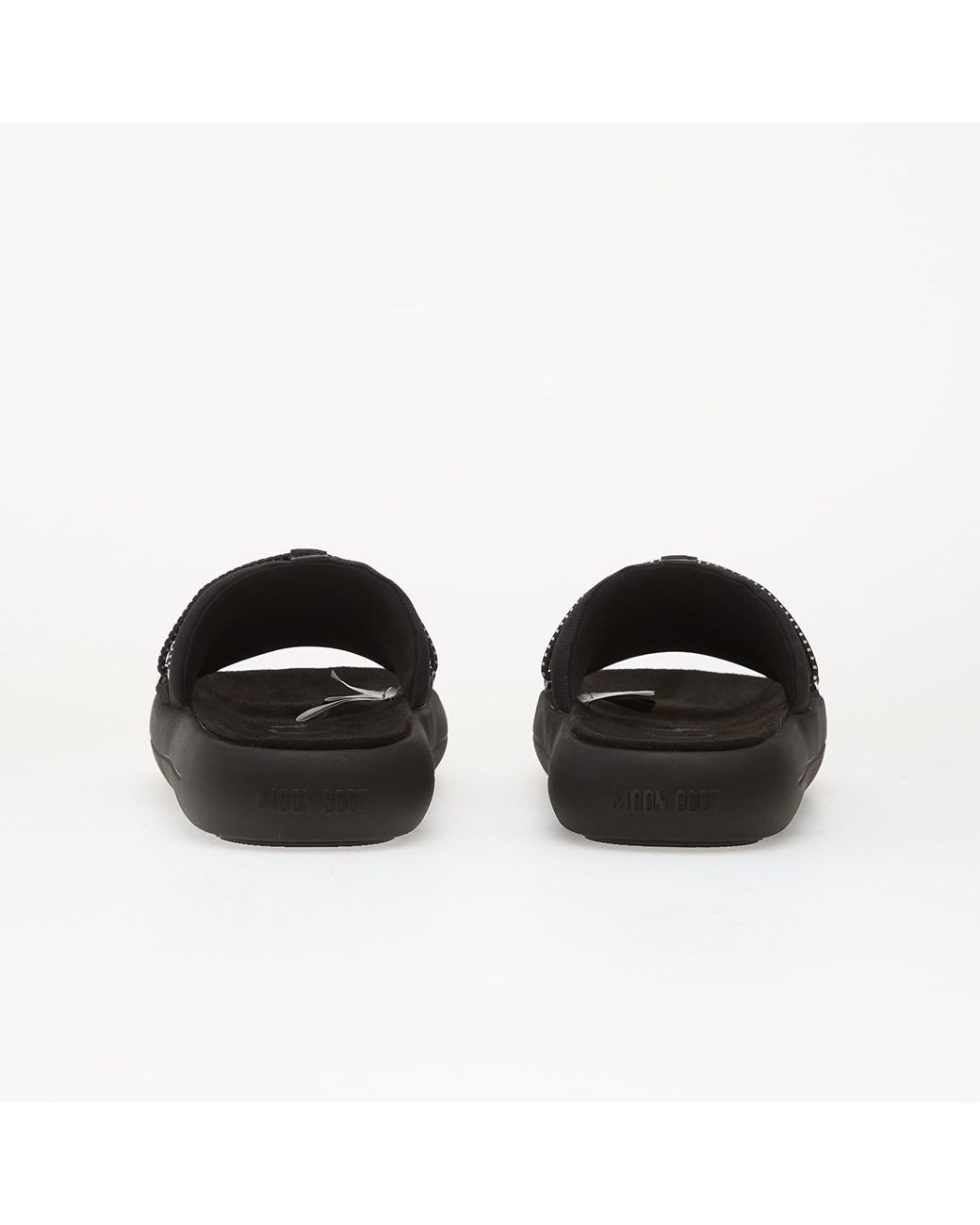 Moon Boot Black Shoes Icon Slide