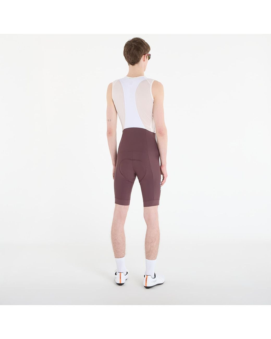 Rapha Red Shorts Core Bib Shorts Huckleberry for men