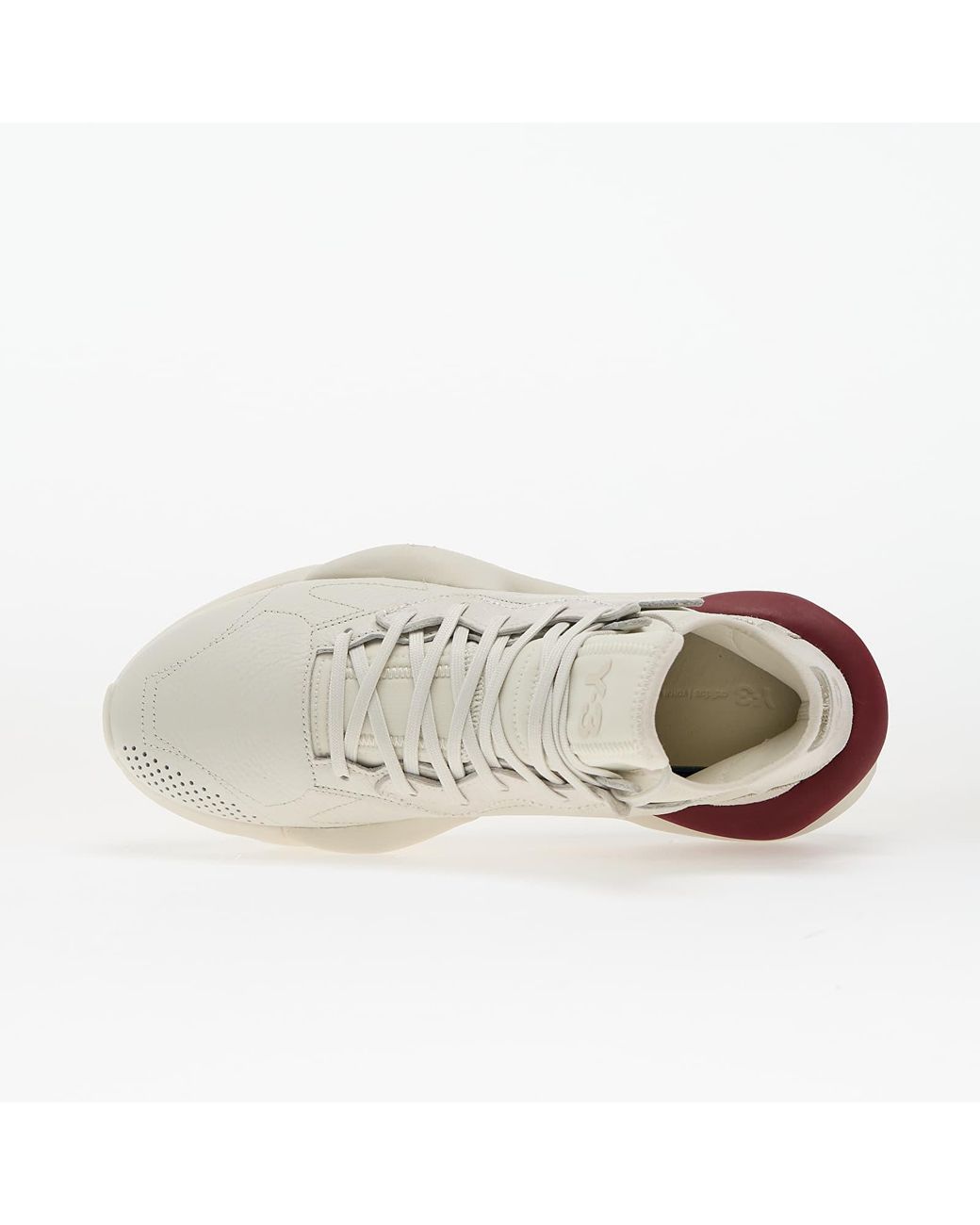 Y-3 White Sneakers Kaiwa Orbit/ Orbit/ Collegiate Burgundy Eur