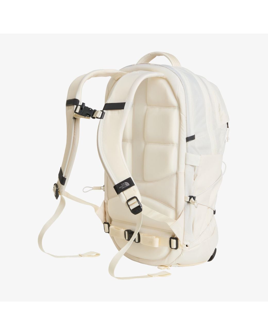 The North Face White Borealis Patch Backpack