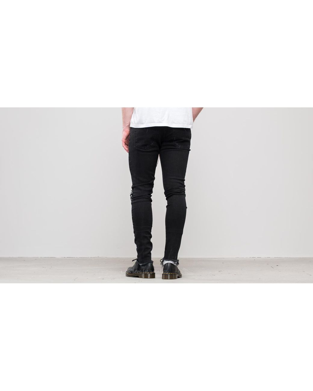 Wide Awake Destroyer Denim Pants Black 