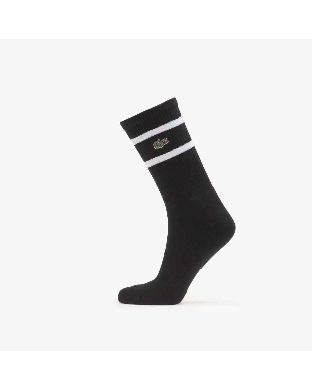 Lacoste Black Crew Socks