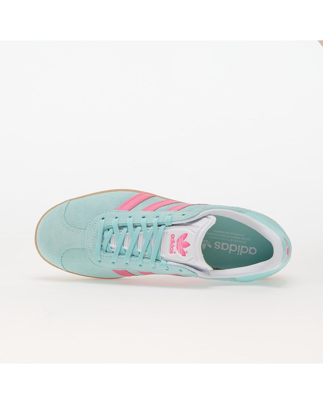 adidas gazelle silver green womens adidas Gazelle Spzl main image 1