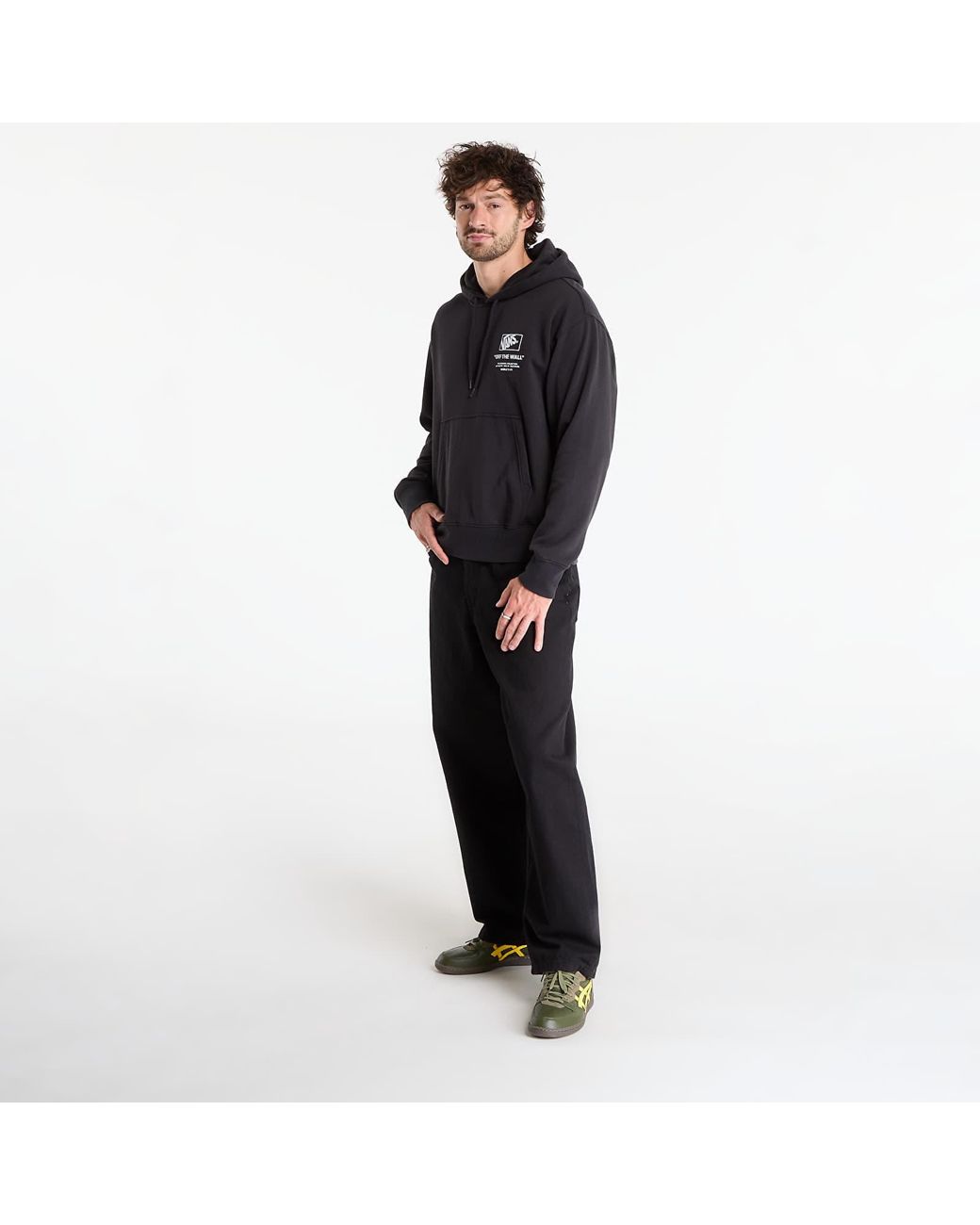 Vans Sweatshirt Stacked Hi Pullover in het Black voor heren