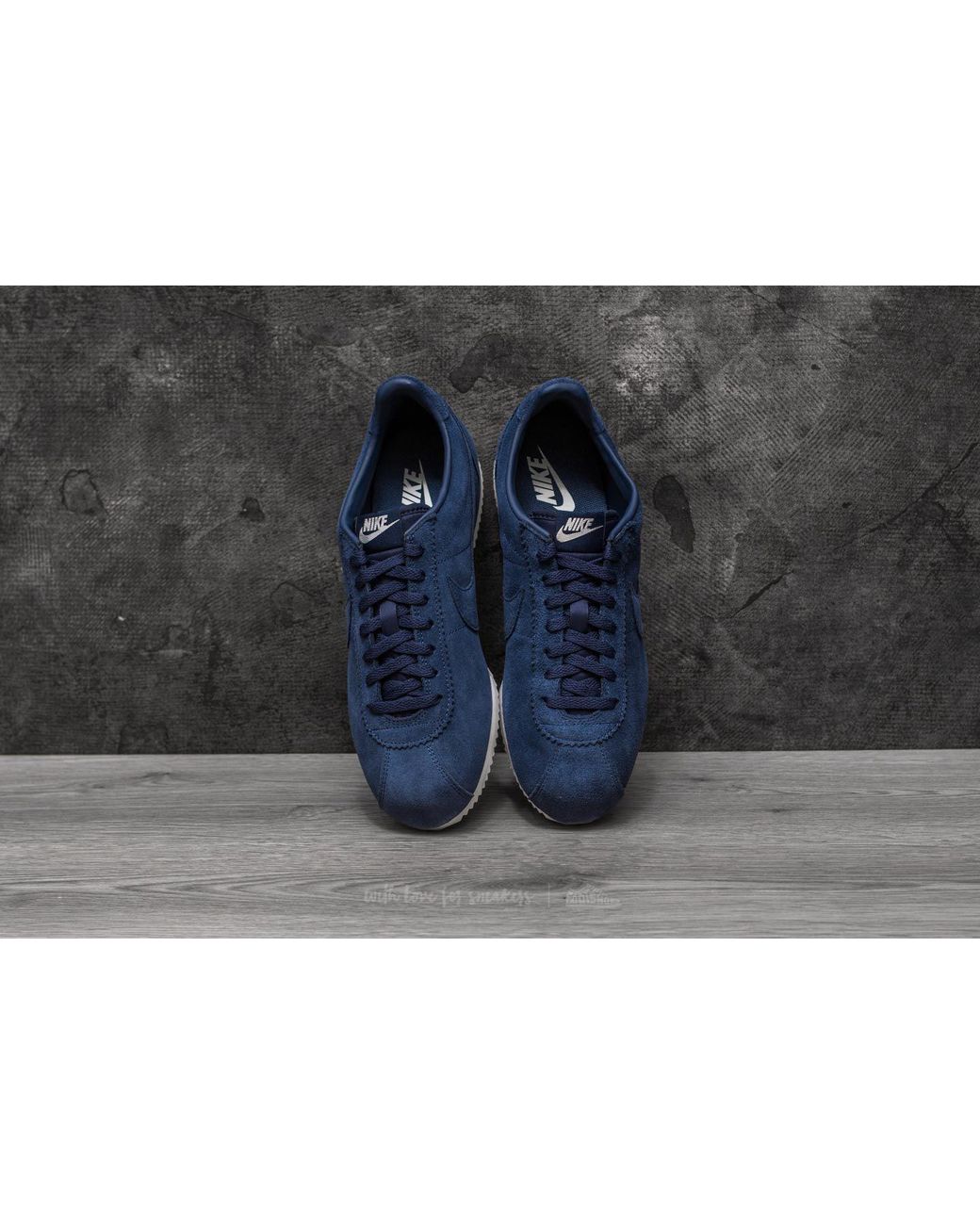 Nike Suede Classic Cortez Se Midnight Navy/ Midnight Navy in Blue for Men |  Lyst
