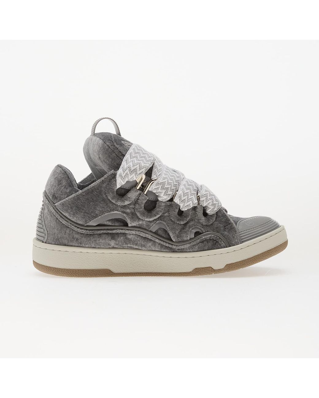 Lanvin Metallic Sneakers Curb Sneakers