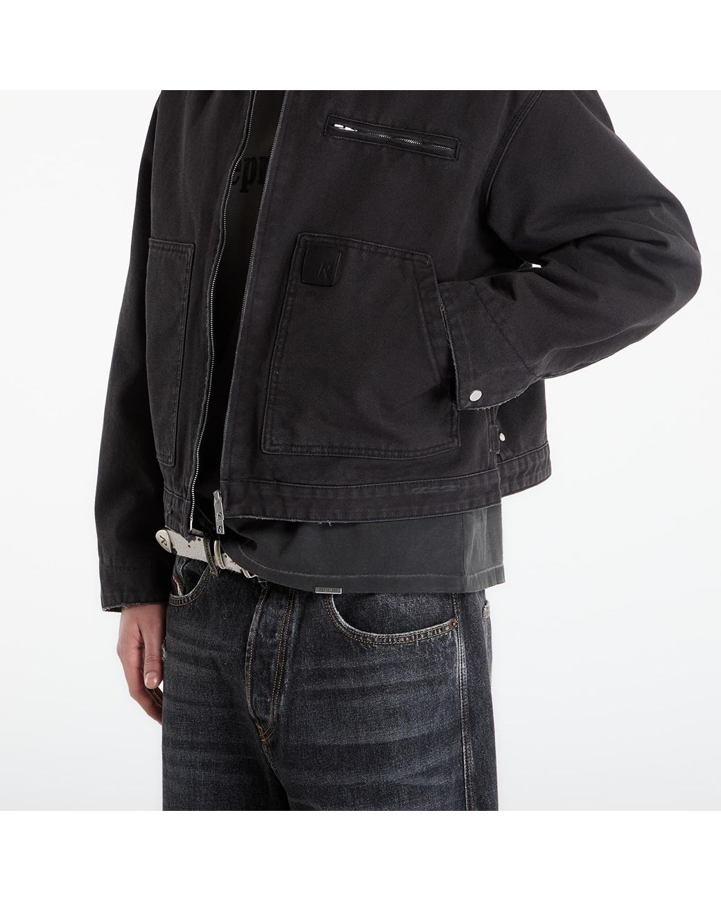 Represent Jas Worker Jacket in het Black
