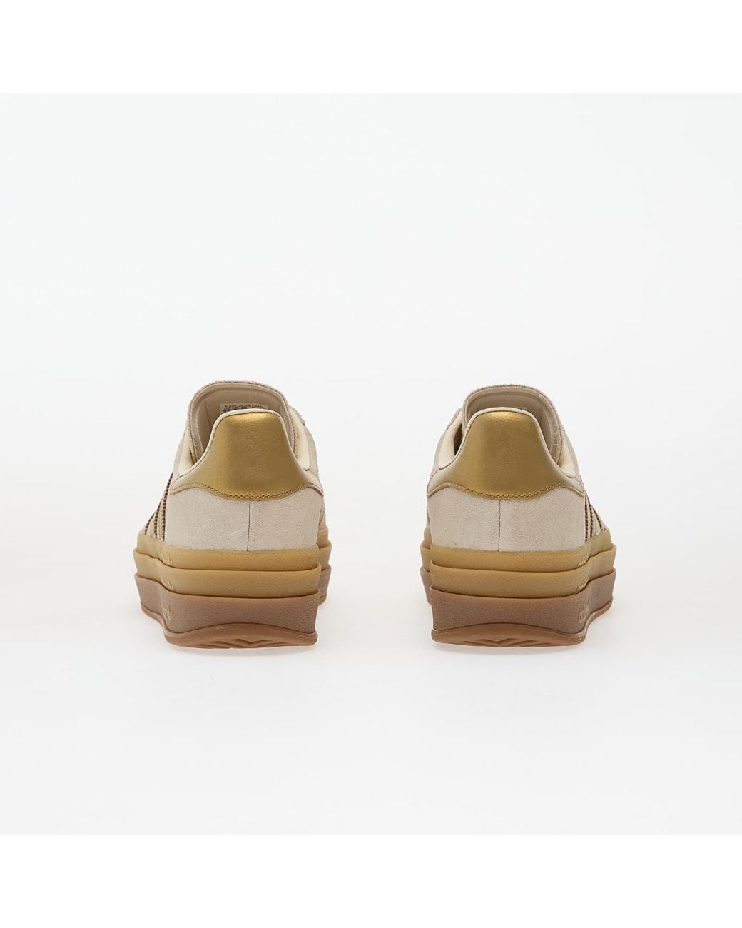 Adidas Originals Sneakers Adidas Gazelle Bold Cream/ Cream/ Desert Eur in het Natural