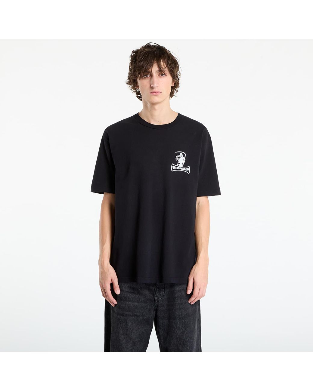RIPNDIP T-Shirt Meltdown Tee in het Black voor heren