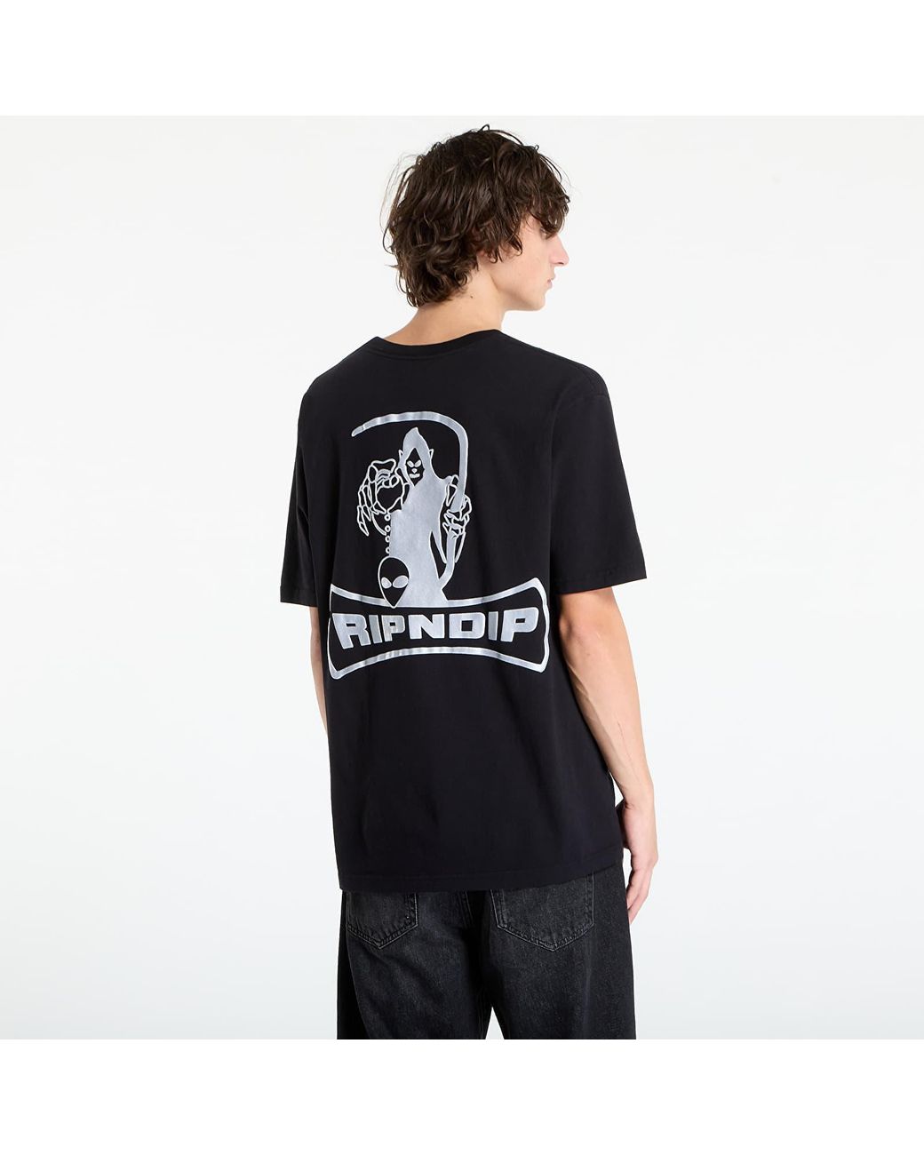 RIPNDIP T-Shirt Meltdown Tee in het Black voor heren