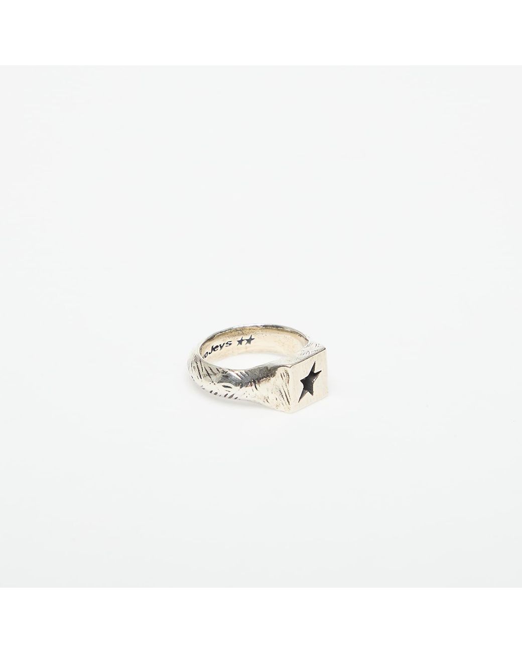 Twojeys Metallic Ring Hollow Star Ring