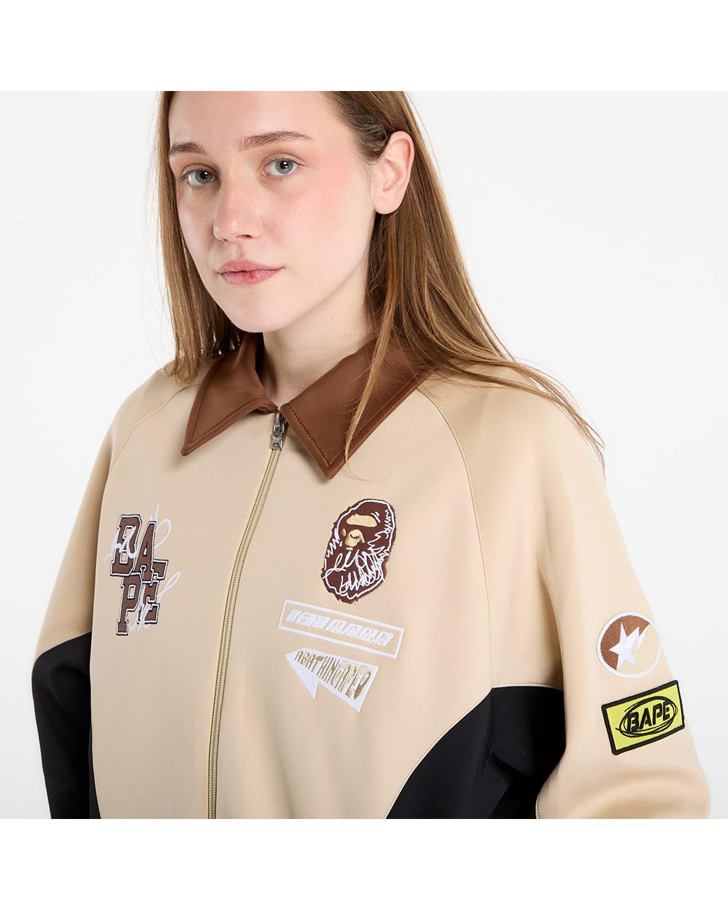 A Bathing Ape Natural Jacket Bape X Footshop