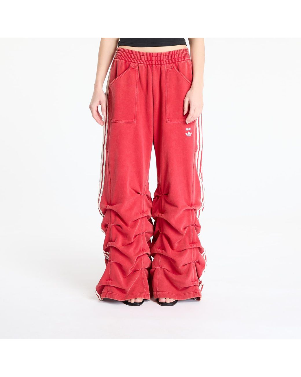 adidas Originals Pants Adidas X Avavav Pleated Track Pant/ Power