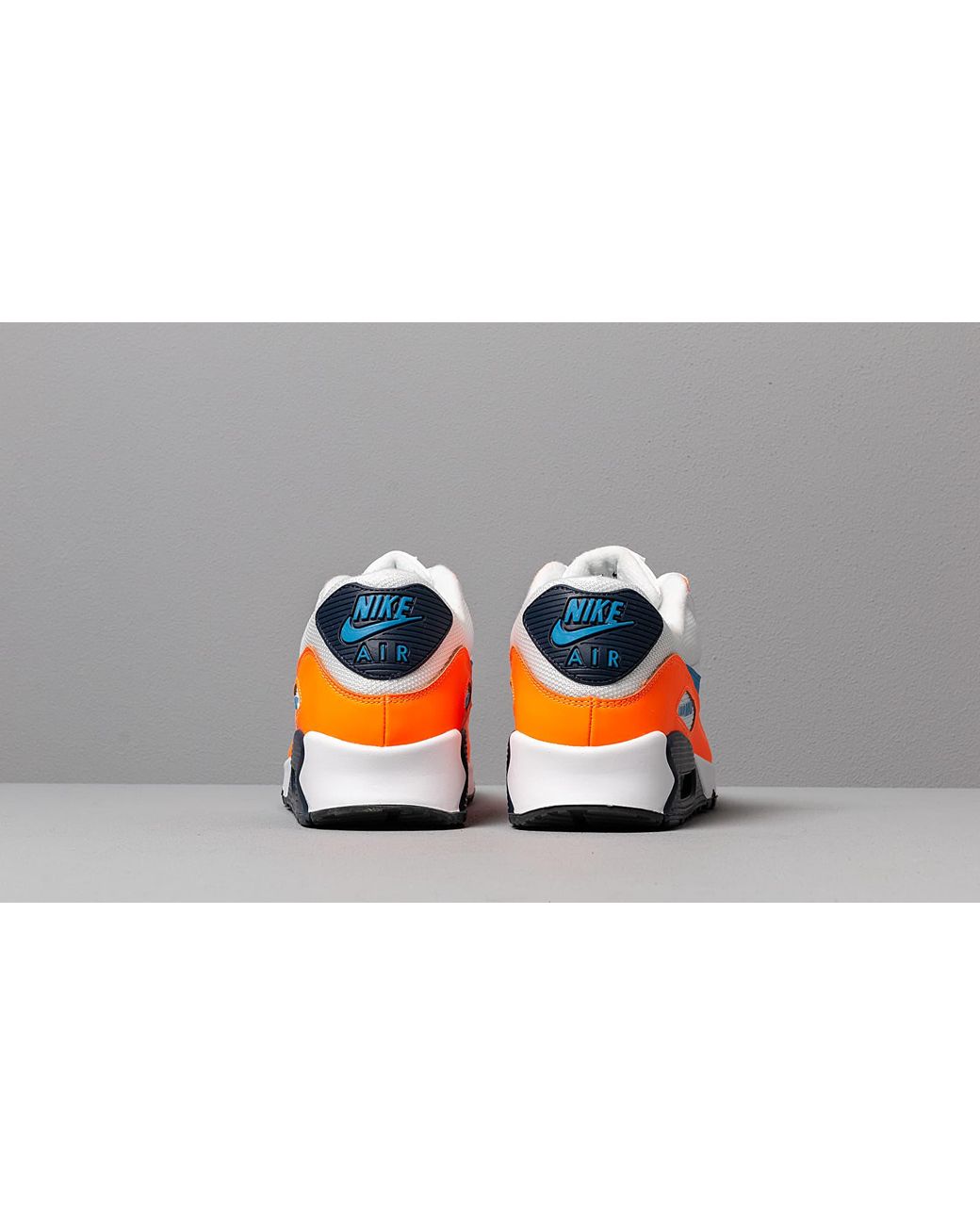 Nike Air Max 90 Essential White/ Photo Blue-Total Orange für Herren | Lyst  DE