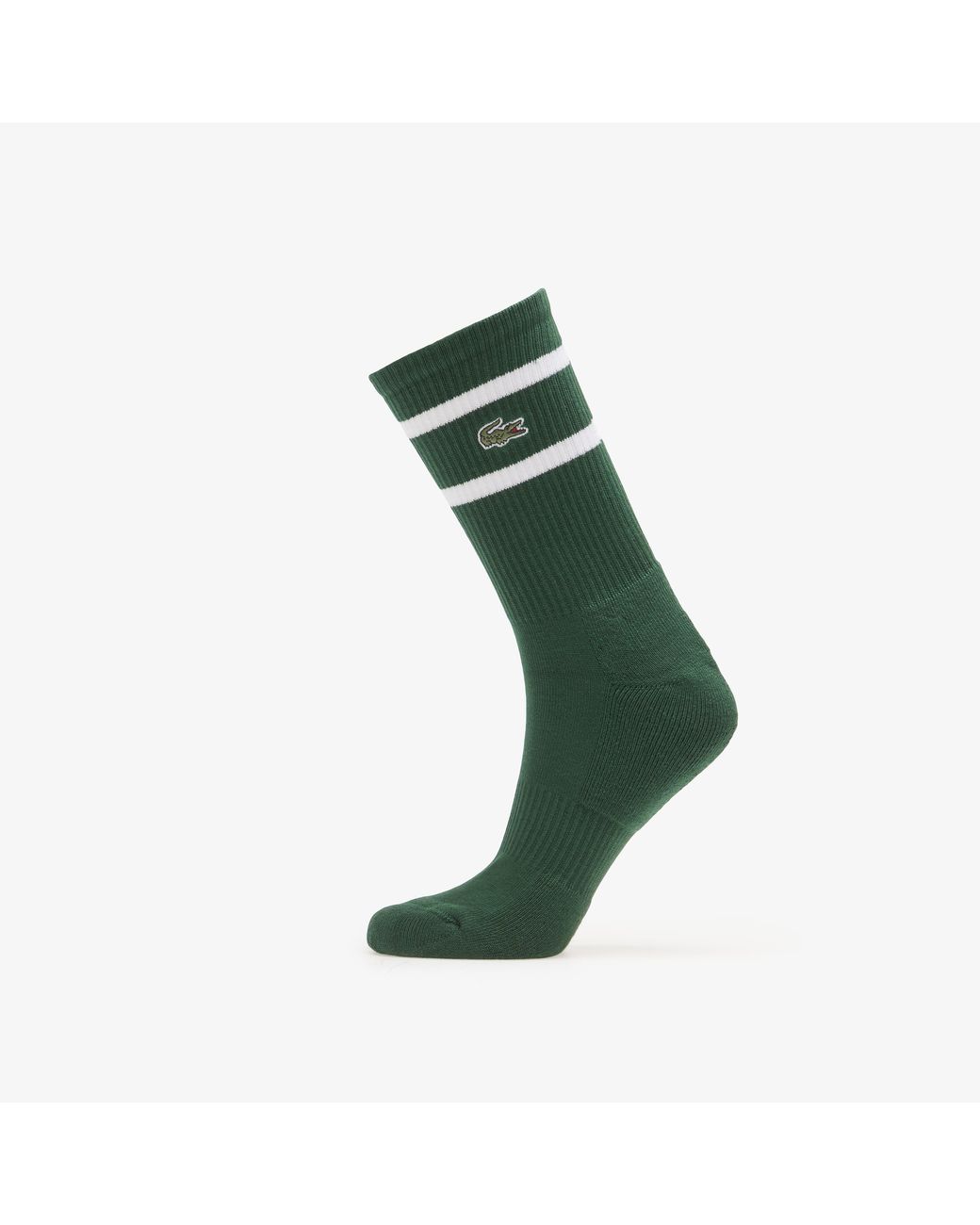 Lacoste Green Crew Socks