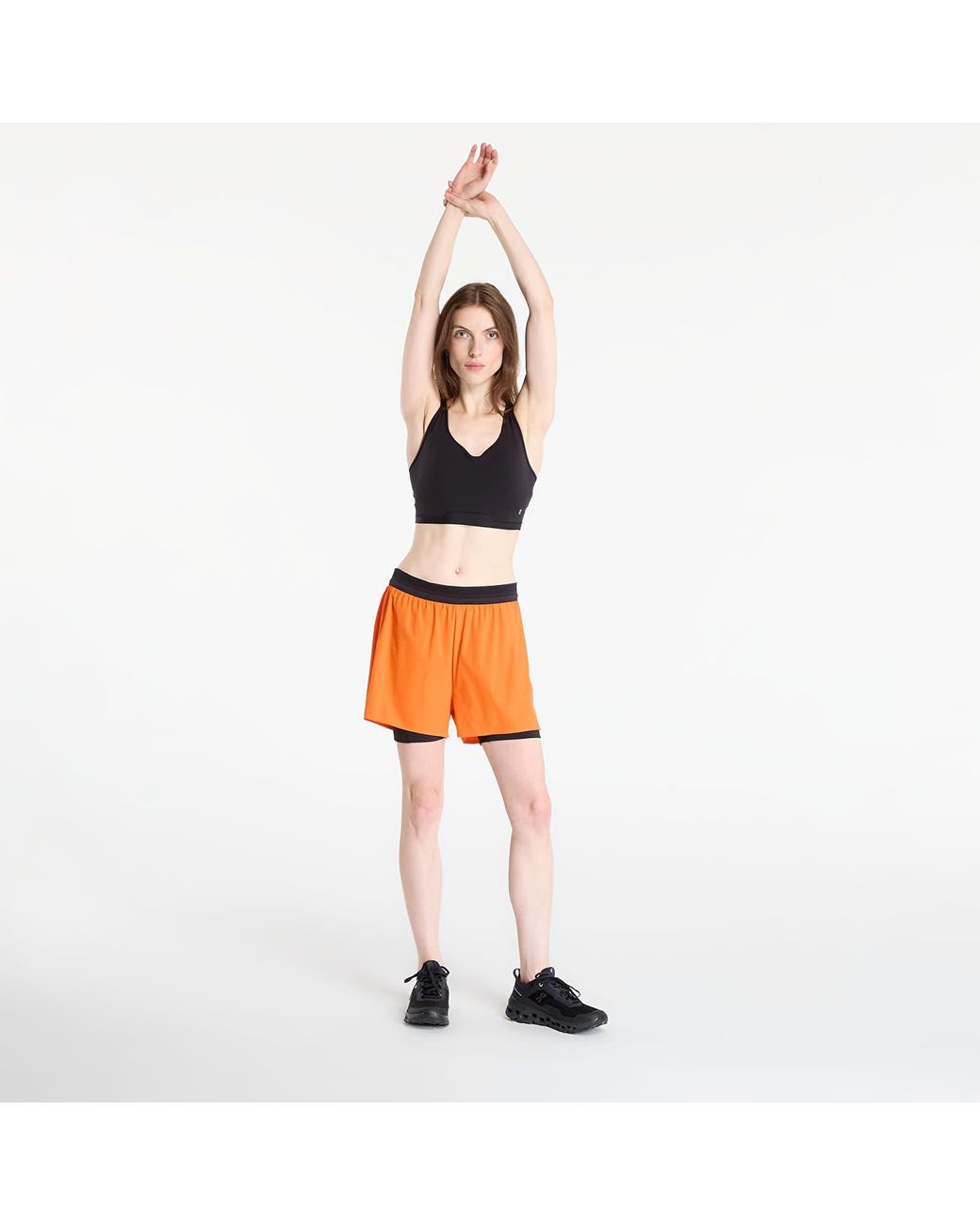 On Shoes Orange Train Bra