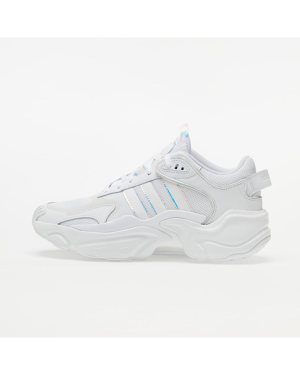 adidas originals magmur runner in white and black