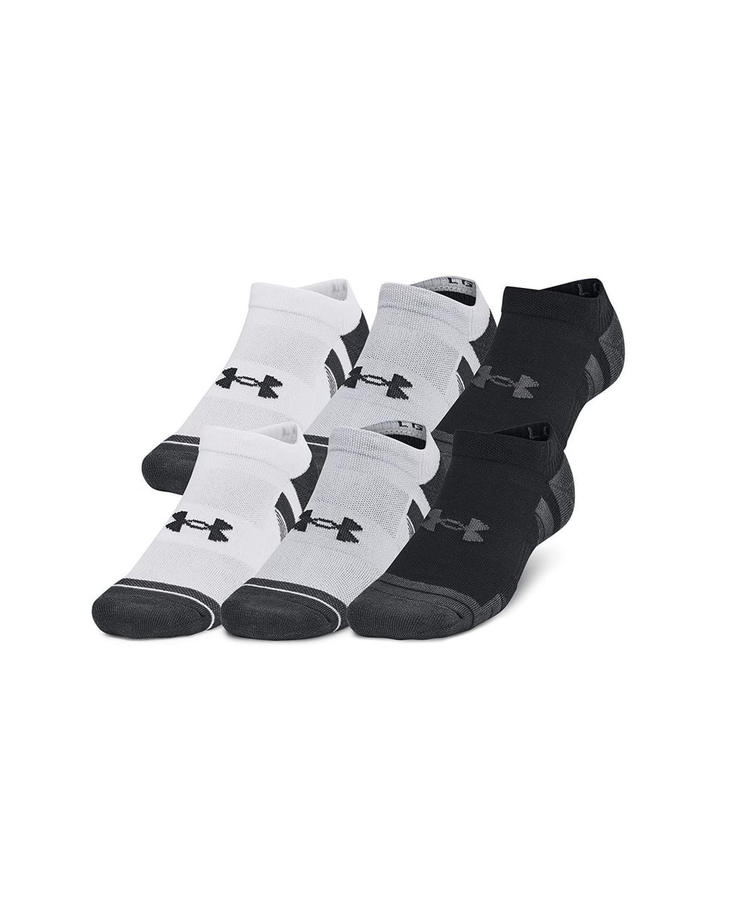 Under Armour Gray Perf Tech 6-Pack Ns Mod/ Mod/ Jet