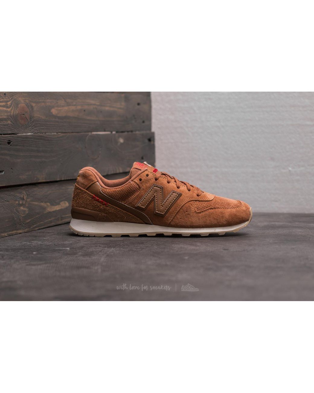 New Balance Brown/ White | Lyst