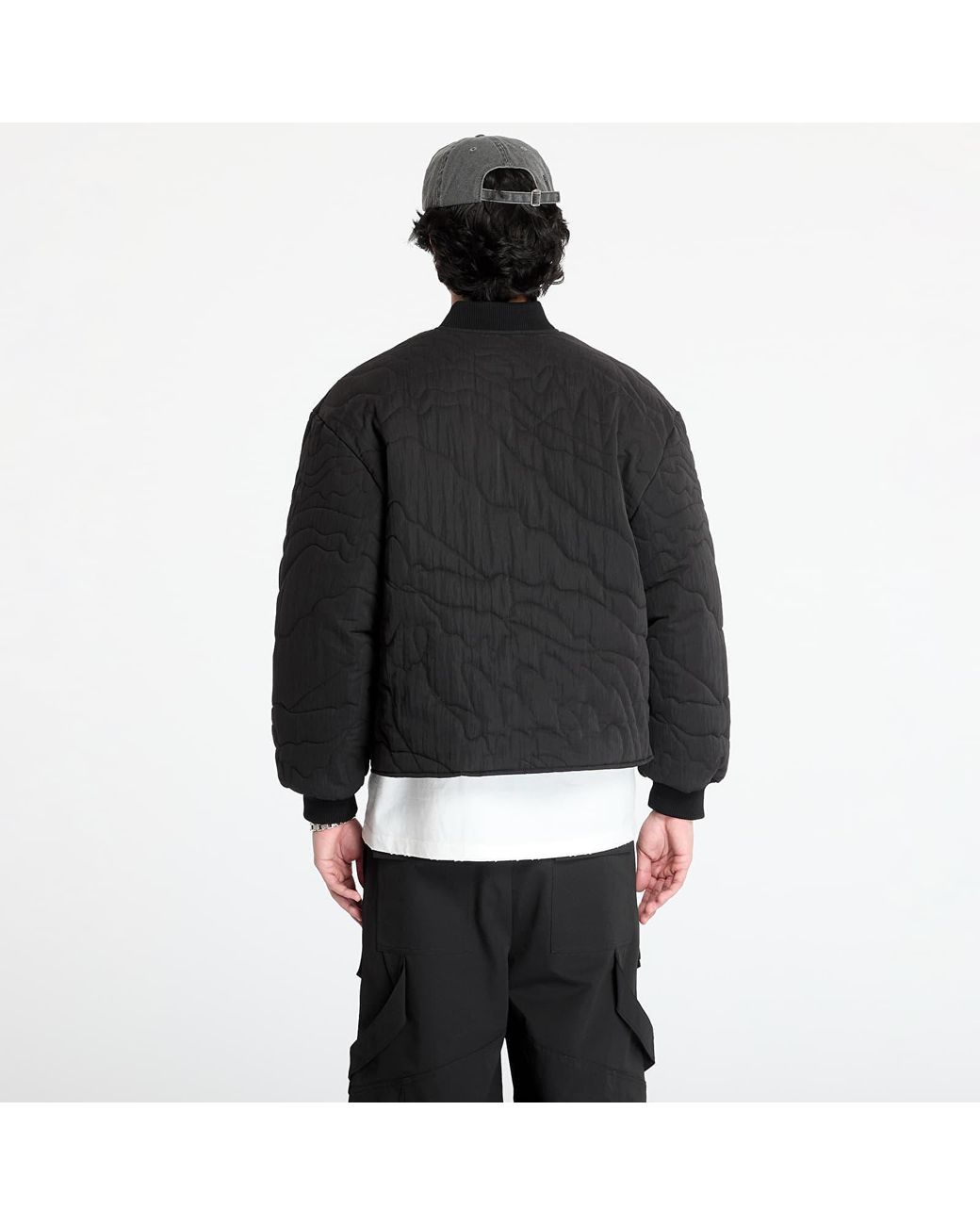 Giacca Lining Quilted Jacket di FTSHP in Black